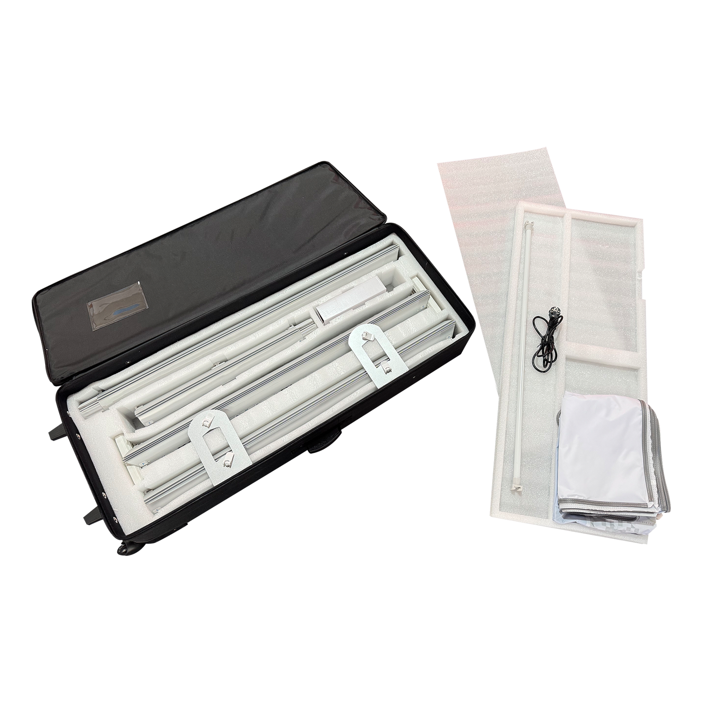 Freestanding LED Backlit Exhibition Stand Lightbox 2000 x 2500mm