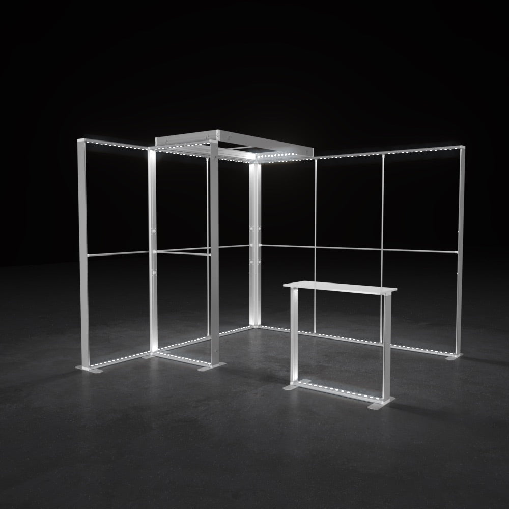 28-5EZGO_Exhibition_Stand_Led_Lightbox_Ceiling_Arch_Kit3-3x3m