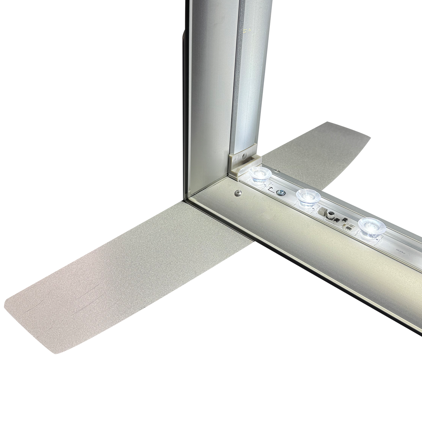 Freestanding LED Backlit Exhibition Stand Lightbox 2000 x 2000mm