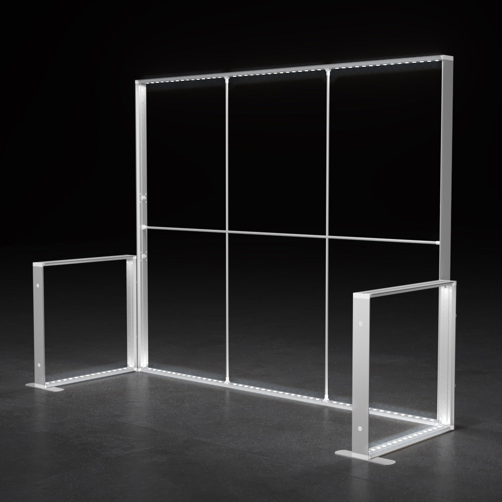 5-5EZGO_Exhibition_Modular_Lightbox_Booth_U-Shape_Kit1-3x3m