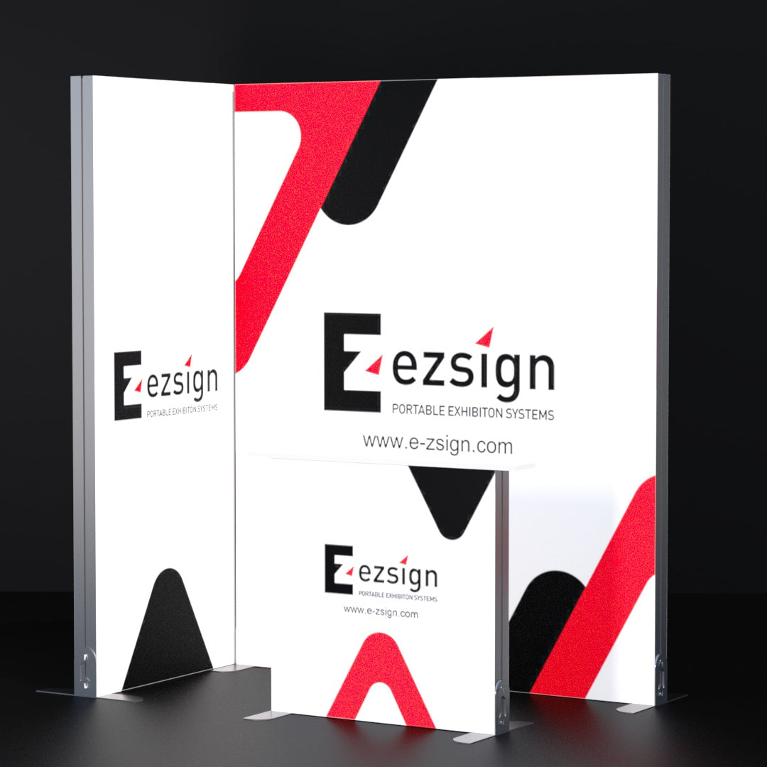 Modular Exhibition Stand LED Lightbox Ceiling Arch Display 1x2