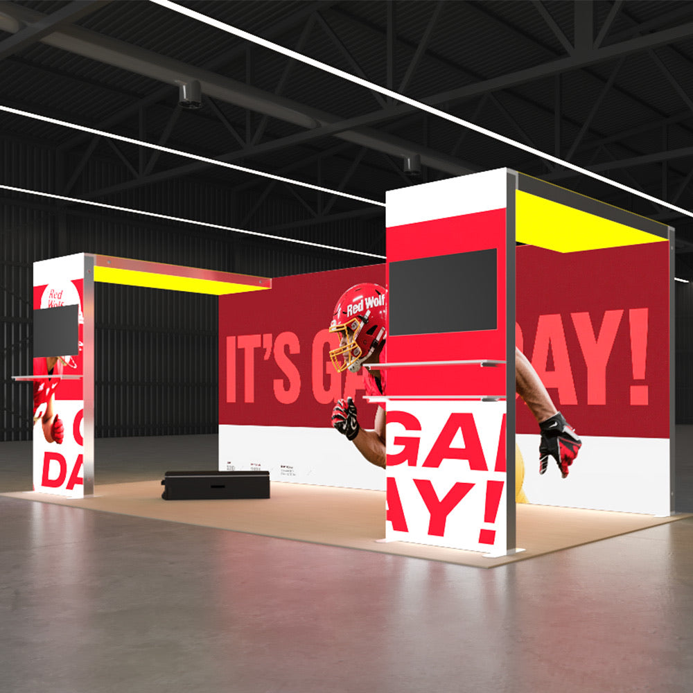 13-2EZGO_Exhibition_Stand_Led_Lightbox_Ceiling_Arch_Kit7-6x3m