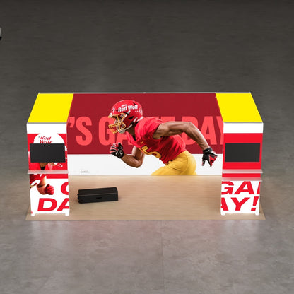 13-4EZGO_Exhibition_Stand_Led_Lightbox_Ceiling_Arch_Kit7-6x3m