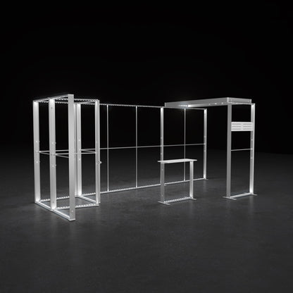 16-5EZGO_Exhibition_Modular_Lightbox_Booth_Ceiling_Arch_Kit8-6x3m