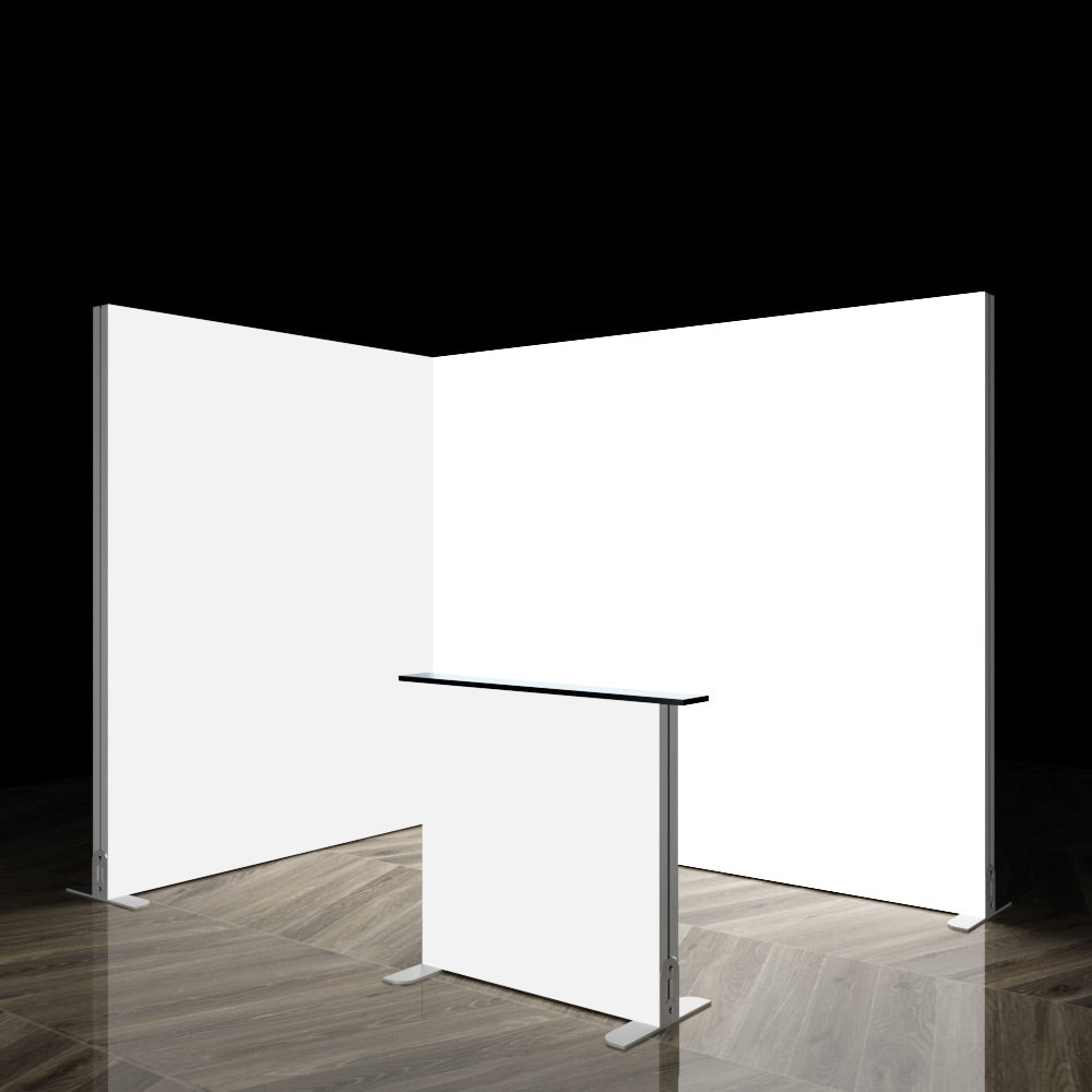 Modular Exhibition Stand LED Lightbox Ceiling Arch Display 3x2