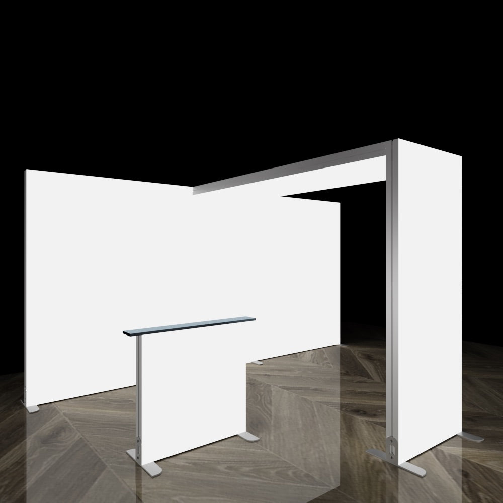 Modular Exhibition Stand LED Lightbox Ceiling Arch Display 5x3