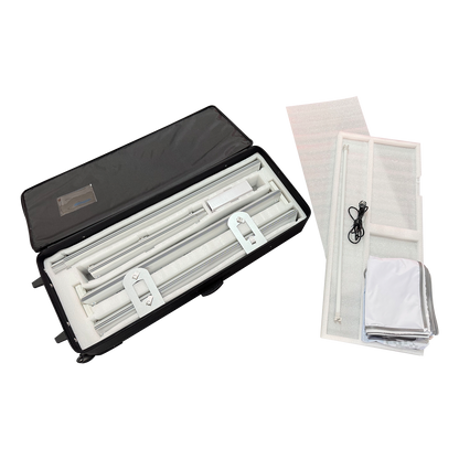 Freestanding LED Backlit Exhibition Stand Lightbox 2000 x 2500mm