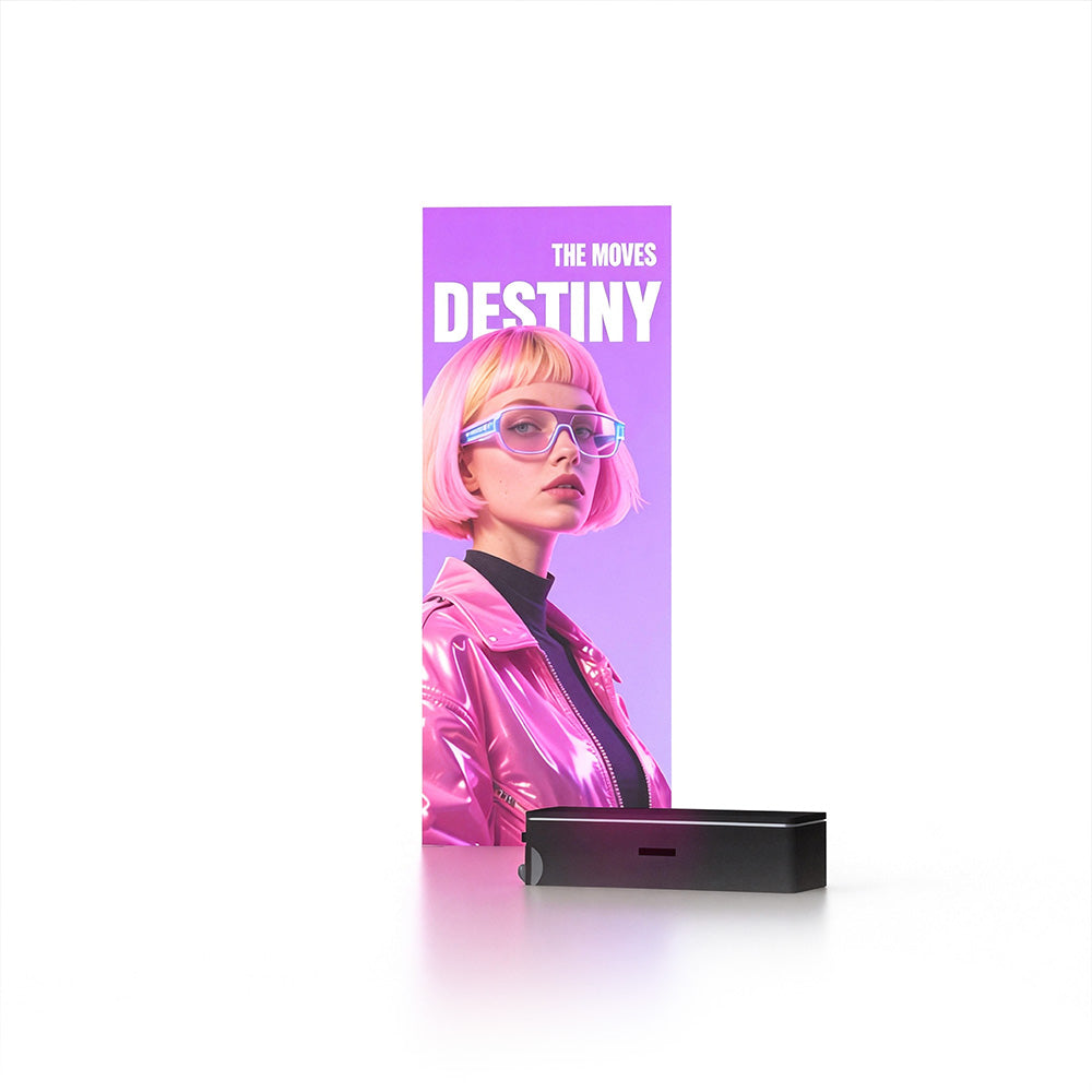 Freestanding LED Backlit Exhibition Stand Lightbox 3.3x8ft/1x2.44m