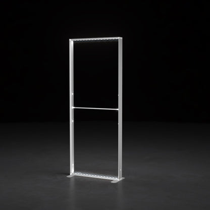 Freestanding LED Backlit Exhibition Stand Lightbox 3.3x6.5ft/1x2m