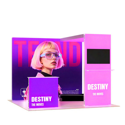 2-1EZGO_Exhibition_Modular_Lightbox_Booth_Ceiling_Arch_Kit1-3x3m