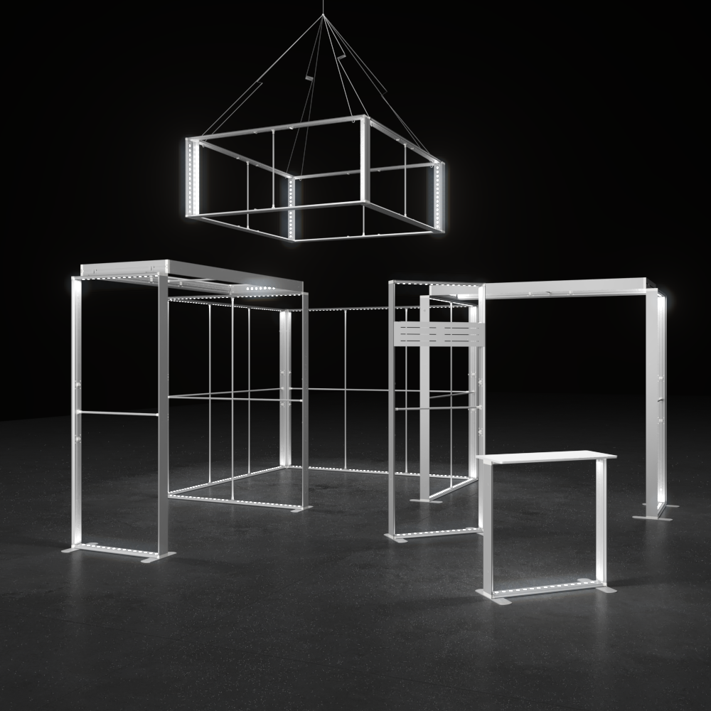 27-5EZGO_Exhibition_Stand_Led_Lightbox_Ceiling_Arch_Kit10-6x6m