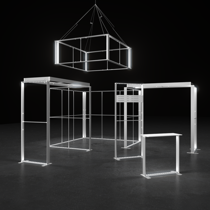 27-5EZGO_Exhibition_Stand_Led_Lightbox_Ceiling_Arch_Kit10-6x6m