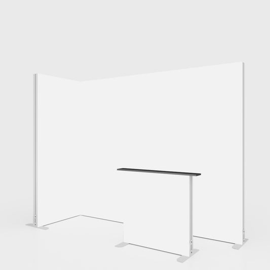 Modular Exhibition Stand LED Lightbox Ceiling Arch Display 3x1
