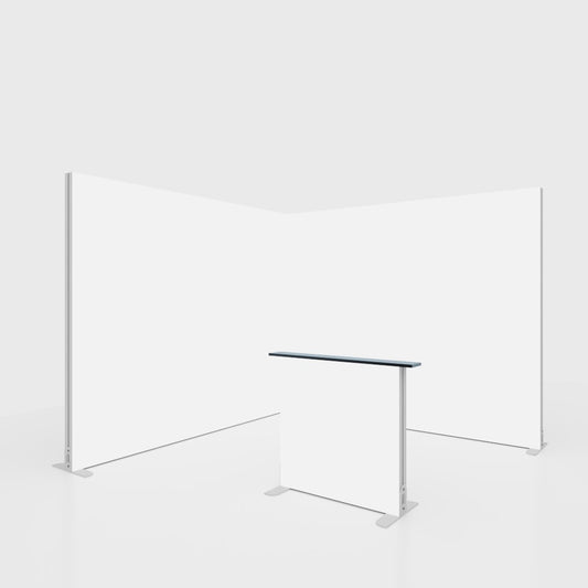 Modular Exhibition Stand LED Lightbox Ceiling Arch Display 3x3