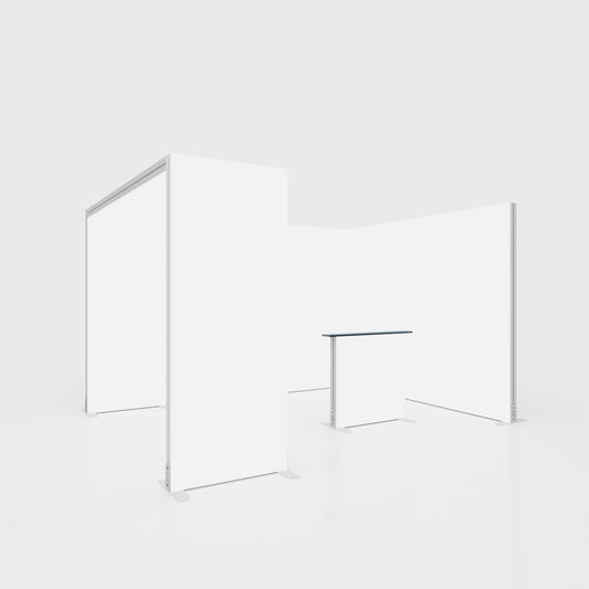 Modular Exhibition Stand LED Lightbox Ceiling Arch Display 4x3