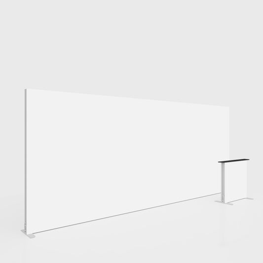 Freestanding LED Backlit Exhibition Stand Lightbox 6000 x 2500mm