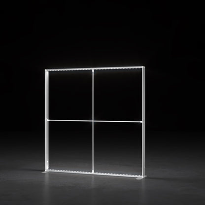 Freestanding LED Backlit Exhibition Stand Lightbox 6.5x6.5ft/2x2m