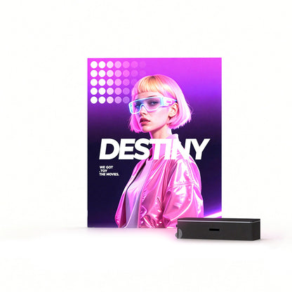 Freestanding LED Backlit Exhibition Stand Lightbox 6.5x8ft/2x2.44m