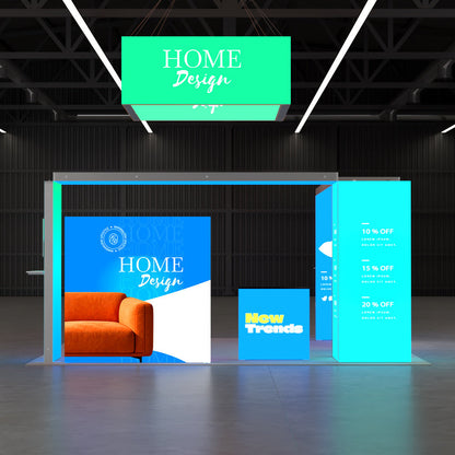 33-3EZGO_Exhibition_Stand_Led_Lightbox_Ceiling_Arch_Kit13