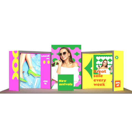 34-1EZGO_Exhibition_Modular_Lightbox_Booth_Ceiling_Arch_Kit15-8x3m