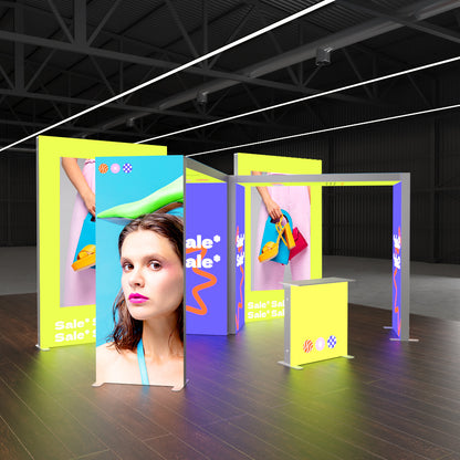 36-2EZGO_Exhibition_Stand_Led_Lightbox_Ceiling_Arch_Kit9-6x3m