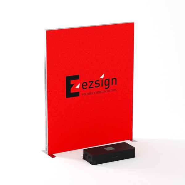 Freestanding LED Backlit Exhibition Stand Lightbox 2000 x 2500mm