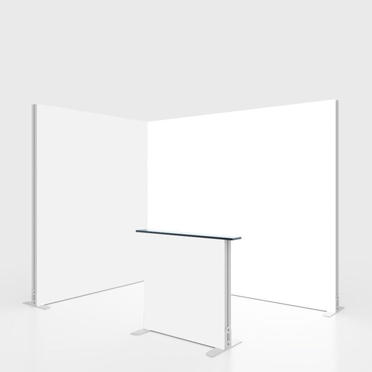 Modular Exhibition Stand LED Lightbox Ceiling Arch Display 3x2