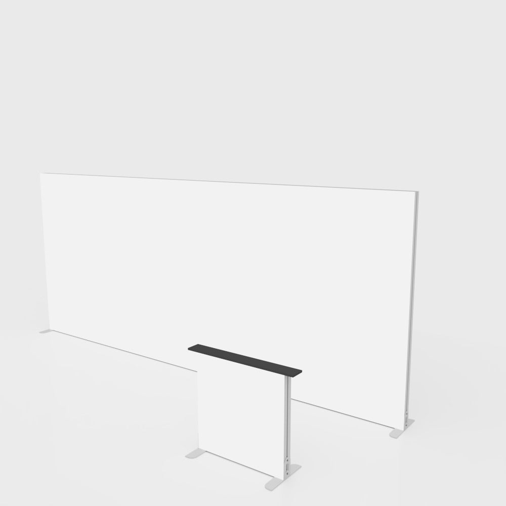 Freestanding LED Backlit Exhibition Stand Lightbox 6000 x 2500mm