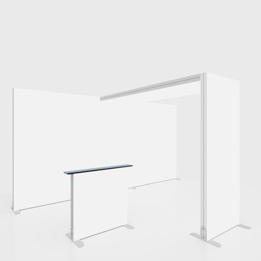Modular Exhibition Stand LED Lightbox Ceiling Arch Display 5x3