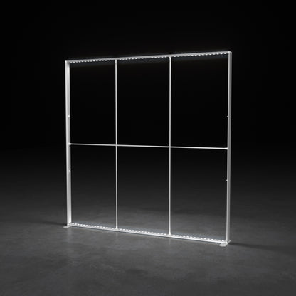 Freestanding LED Backlit Exhibition Stand Lightbox 9.8x9.8ft/3x3m
