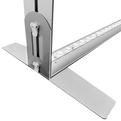 Freestanding LED Backlit Exhibition Stand Lightbox 3000 x 3000mm