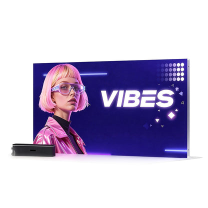 Freestanding LED Backlit Exhibition Stand Lightbox 13x8ft/4x2.44mm