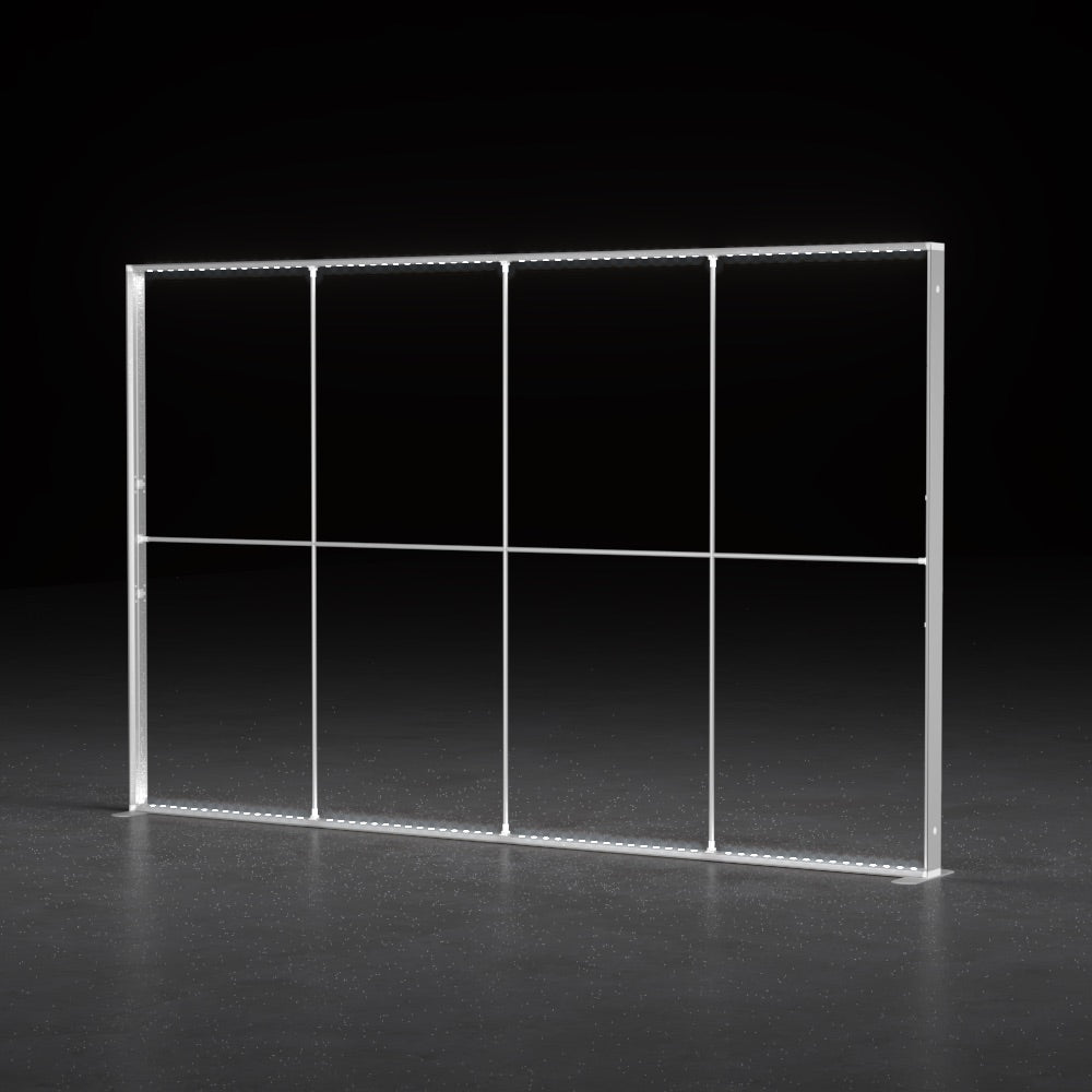 Freestanding LED Backlit Exhibition Stand Lightbox 13x8ft/4x2.44mm