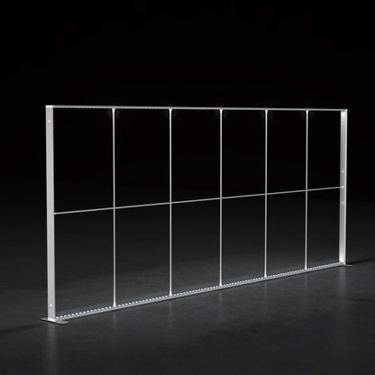 Freestanding LED Backlit Exhibition Stand Lightbox 20x8ft/6x2.44m