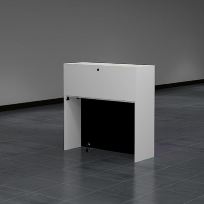 SINGO® Half Door Backlit Counter with Locking Storage 3.3ft/1m