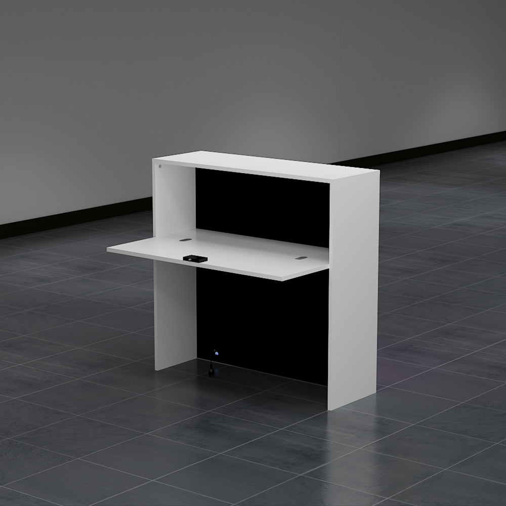 SINGO® Half Door Backlit Counter with Locking Storage 3.3ft/1m