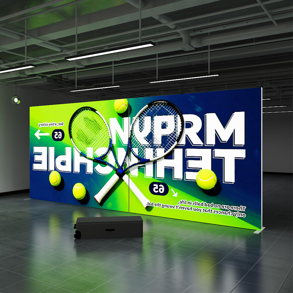 SINGO®  LED Curtain Backlit Exhibition 20ft Lightbox Combinations