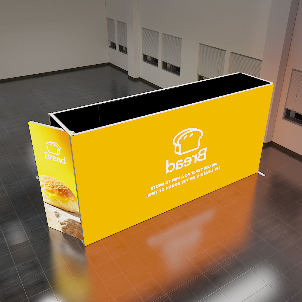 SINGO®  LED Curtain Backlit Exhibition Lightbox Storage Kit4-20x10ft/6x3m