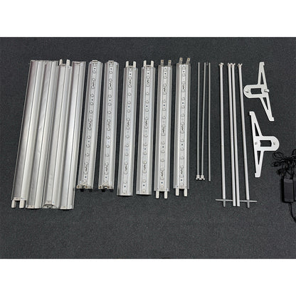 Freestanding LED Backlit Exhibition Stand Lightbox 3000 x 2500mm