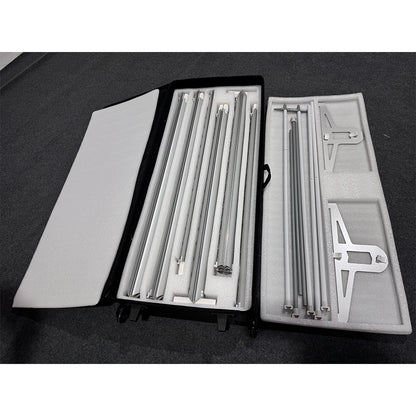 Freestanding LED Backlit Exhibition Stand Lightbox 3000 x 2500mm