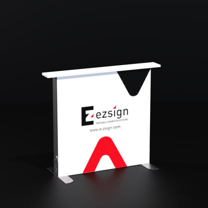 Backlit Exhibition Counter LED Lightbox