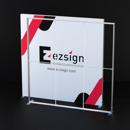 Freestanding LED Backlit Exhibition Stand Lightbox 3000 x 3000mm