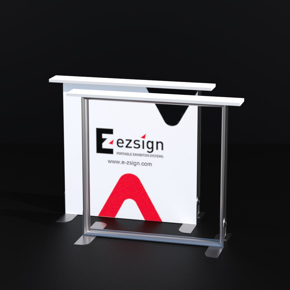 Backlit Exhibition Counter LED Lightbox