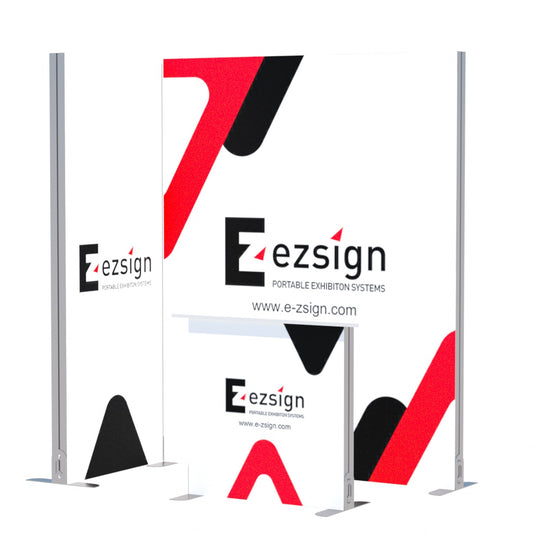 Modular Exhibition Stand LED Lightbox Ceiling Arch Display 1x2